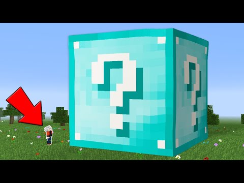 UZAY EN BÜYÜK ELMAS ŞANS BLOKLARI - Minecraft