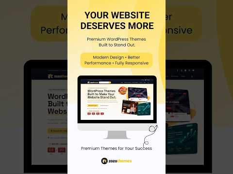 Your Website Deserves More | Premium WordPress Themes Built to Stand Out 🚀