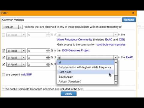 Common Variants video