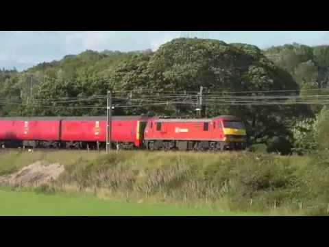 90018 and 90019 1m44/1s96 Mail Trains, 22nd -  23rd July 2019