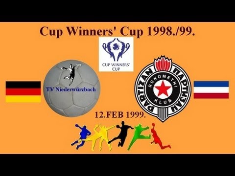 Handball гандболTV Niederwürzbach RK Partizan 1998/99 Cup Winners' Cup rukomet