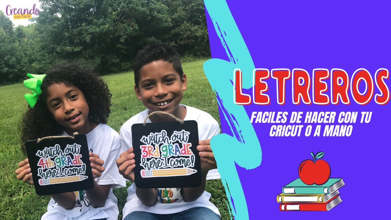 SUPER FACIL Letrero para el regreso a clases