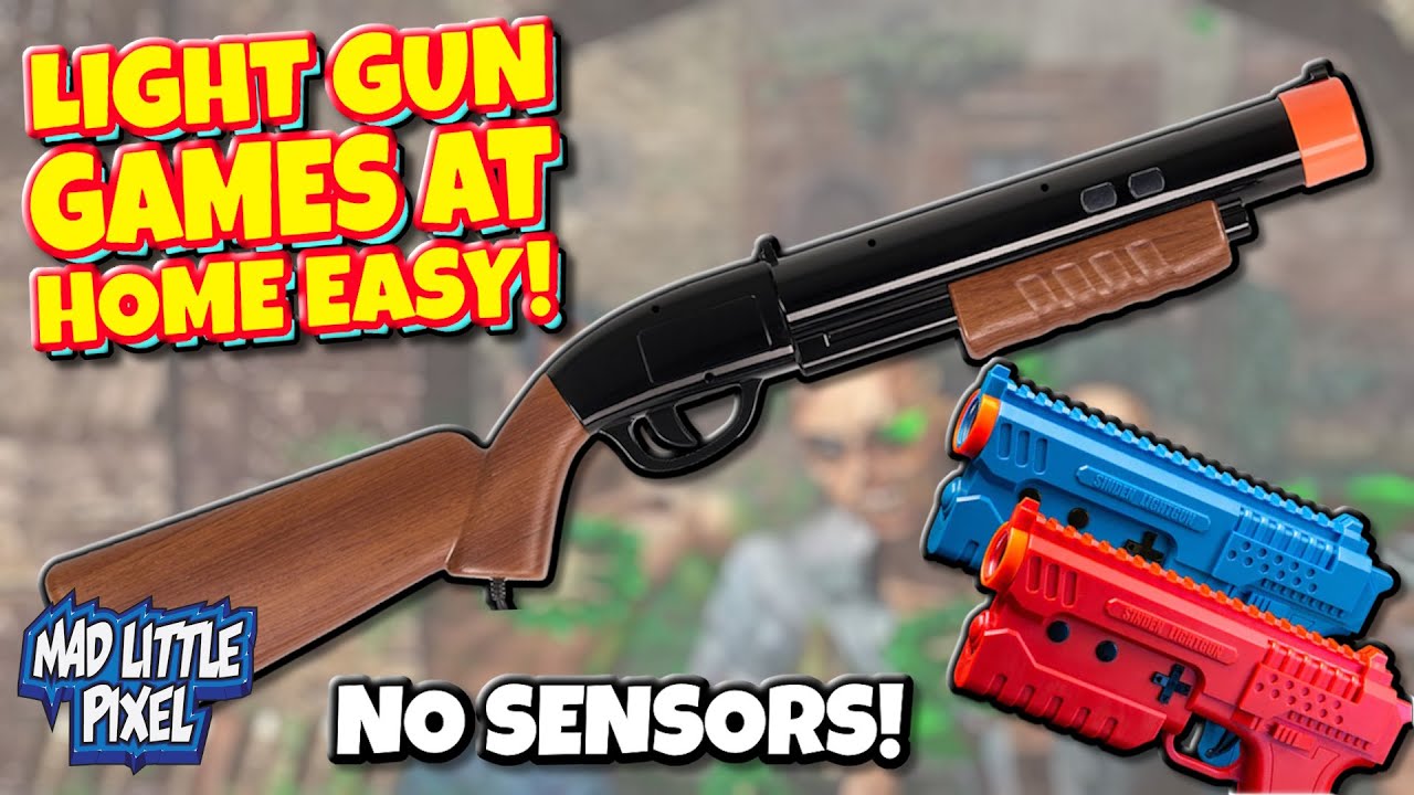This Is the Shizit! No Sensors Needed! Play ALL Light Gun Games EASILY!