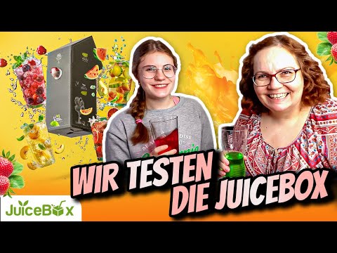 WE'RE TESTING THE JuiceBox 🧃 Is this the solution to finally drinking more? 🤩 Does it even taste ...
