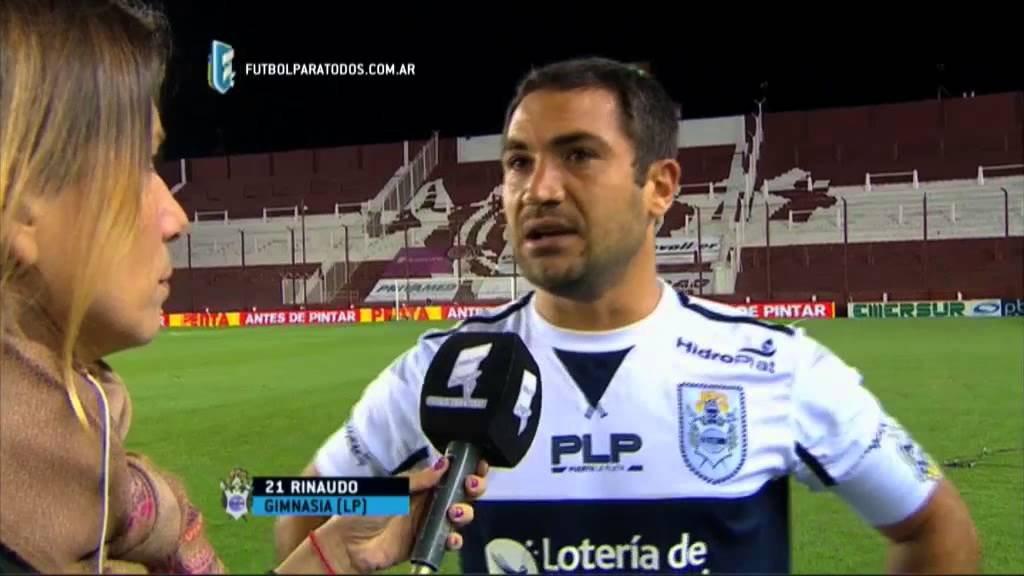 Rinaudo: "Le pongo un diez". Lanús 1 - Gimnasia 0. Liguilla Pre-Sudamericana 2015. FPT.