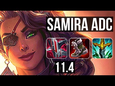 SAMIRA & Leona vs VAYNE & Lulu (ADC) | Rank 2 Samira, Legendary, 17/5/11 | TR Challenger | v11.4