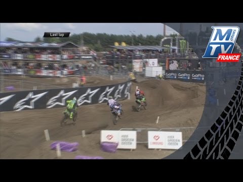 MXGP - Bataille entre Strijbos, Febvre et Desalle dans la course 1 du GP de Belgique