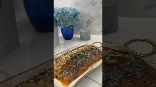 🐟 MUSTARD DILL SALMON | EASY ROSH HASHANAH RECIPE