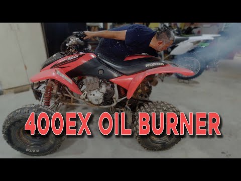 2007 Honda TRX400EX Top End Replacement Ep60
