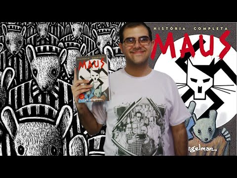 RELATOS DE UM SOBREVIVENTE DO HOLOCAUSTO EM QUADRINHOS - Resenha de "Maus" | Ronaldo Junior