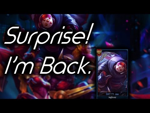 Surprise! I'm back. | Jax Montage