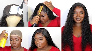 WATCH ME SLAY THIS 5x5 HD LACE CLOSURE WIG 🔥🔥🔥 | DEEP SIDE PART | OSSILEE HAIR