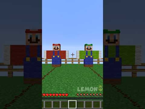 Lemon Craft's Epic Mario vs Luigi Battle!