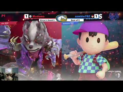 Smash at UC Davis #26: Winner's Round 2 - Mudomo (Wolf) vs zombie782 (Ness)