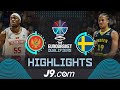 Montenegro 🇲🇪 vs Sweden 🇸🇪 | J9 Highlights | FIBA EuroBasket 2025 Qualifiers