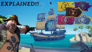HOW TO PURCHASE AND RAISE AN EMISSARY FLAG!!!! (SEA OF THIEVES)