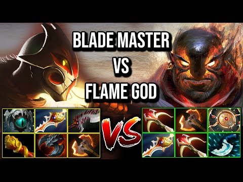 Ultimate Carry Battle Juggernaut Vs Ember - [Blade Master Vs Flame God] FULL ITEMS WAR Timado Dota 2