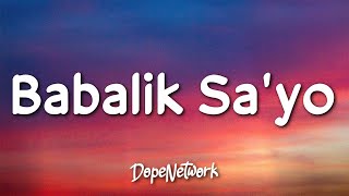 Download lagu Moira Dela Torre - Babalik Sa'yo (Lyrics) mp3