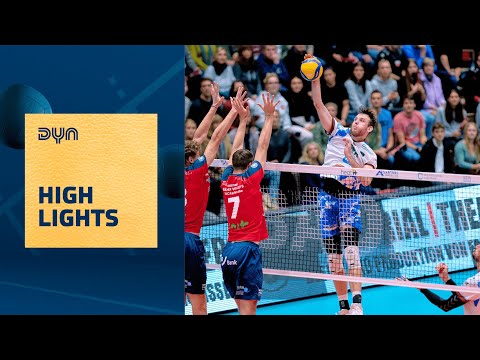 Highlights Spielbegegnung BADEN VOLLEYS SSC Karlsruhe vs. WWK Volleys Herrsching