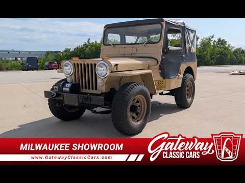 1947 Willys CJ2A (CC-2086501) for sale in Caledonia, Wisconsin
