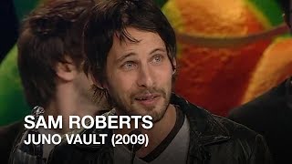 Sam Roberts' heartfelt win for Artist of The Year (2009) | Junos Vault