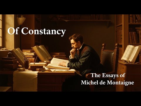 Video thumbnail for Essays of Michel de Montaigne (Chap. 1.12)