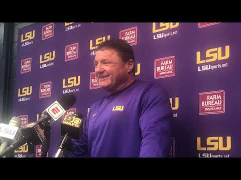 Video: Ed Orgeron Press Conference After Tigers Win At Ole Miss