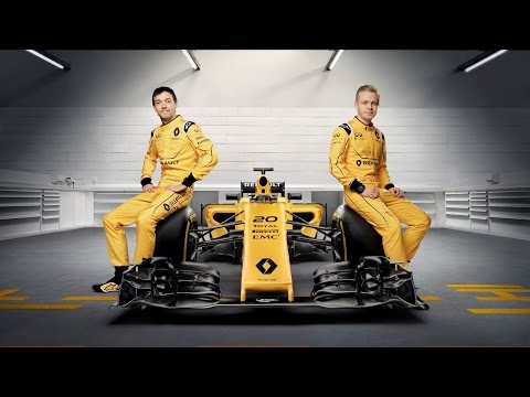 2016 Renault RS 16 F1 in New Yellow Livery