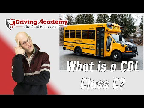 What is a CDL Class C? - Driving Academy