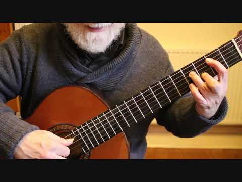 Study in D Major  by Fernando Sor Guitar tutorial PART ONE
