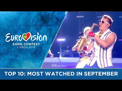 TOP 10: Most watched in September 2017 - Eurovision Song Contest