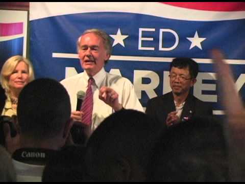 Part #4 Congressman Ed Markey's U.S. Senate Rally at Hookslide Kelly's in Downtown Lowell, Mass