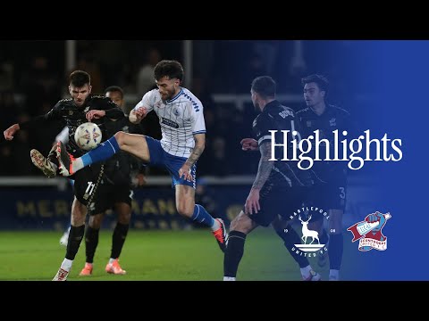 Highlights | Hartlepool United 1-2 Scunthorpe United