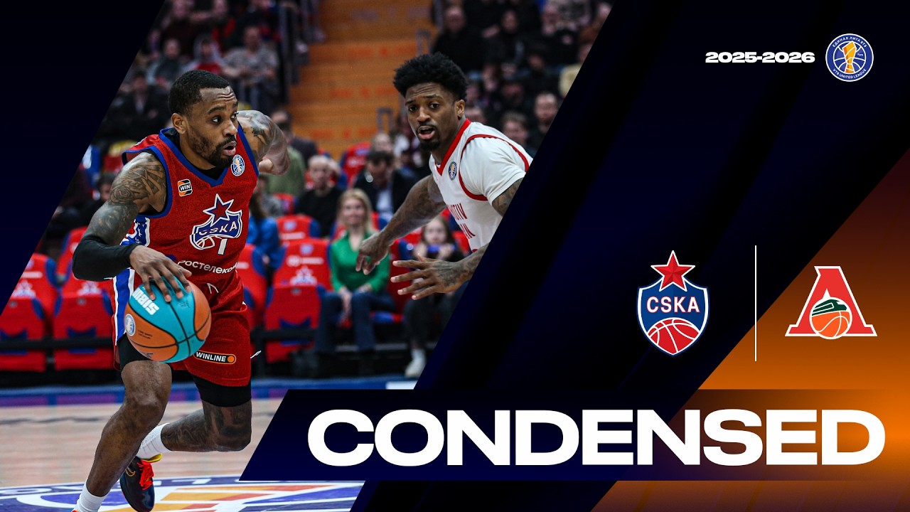 CSKA vs Lokomotiv Kuban Condensed Game April, 7 | Season 2025-26