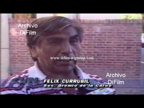 Fiebre Aftosa en General Roca - SENASA en Rio Negro - Felix Currubil 1994