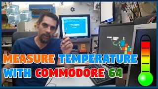 Measure Temperature with Commodore 64