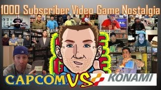 Capcom vs. Konami - 1000 Subsciber Video Game Nostalgia