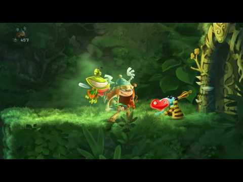 Rayman Legends  Walkthrough: Part 5 - Ropes Course (Gold)