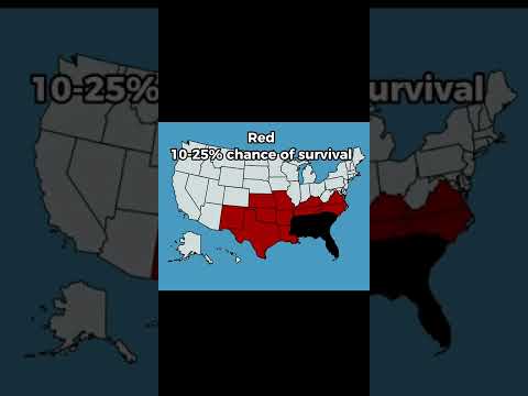 I Dropped a Nuke on the USA are you alive? #maps #shorts #fyp #usa #nuke #alive