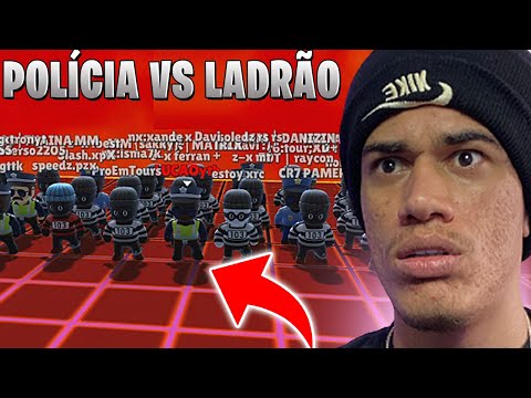 POLICE VS THIEF IN LEGENDARY BLOCKDASH - BEST STUMBLE GUYS CHALLENGE