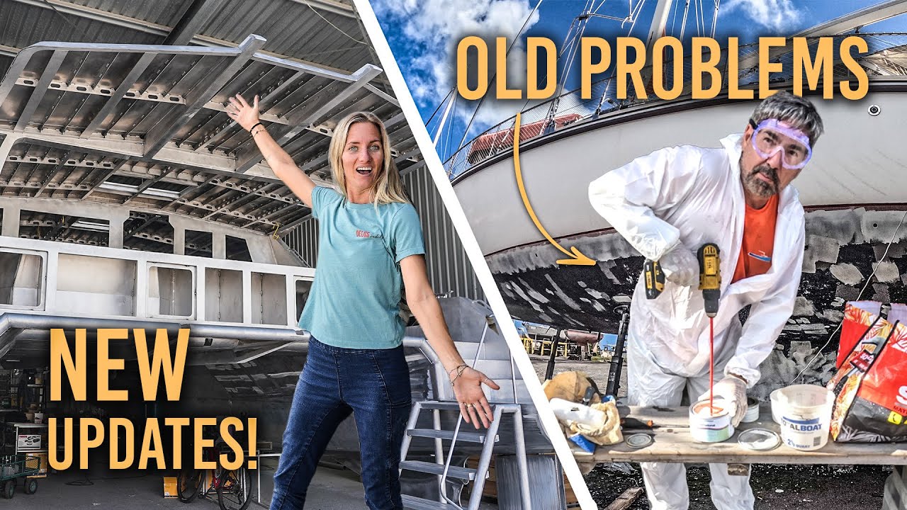 OLD Problems on Delos + NEW PROGRESS On the Build! Sailing Vessel Delos Ep. 513