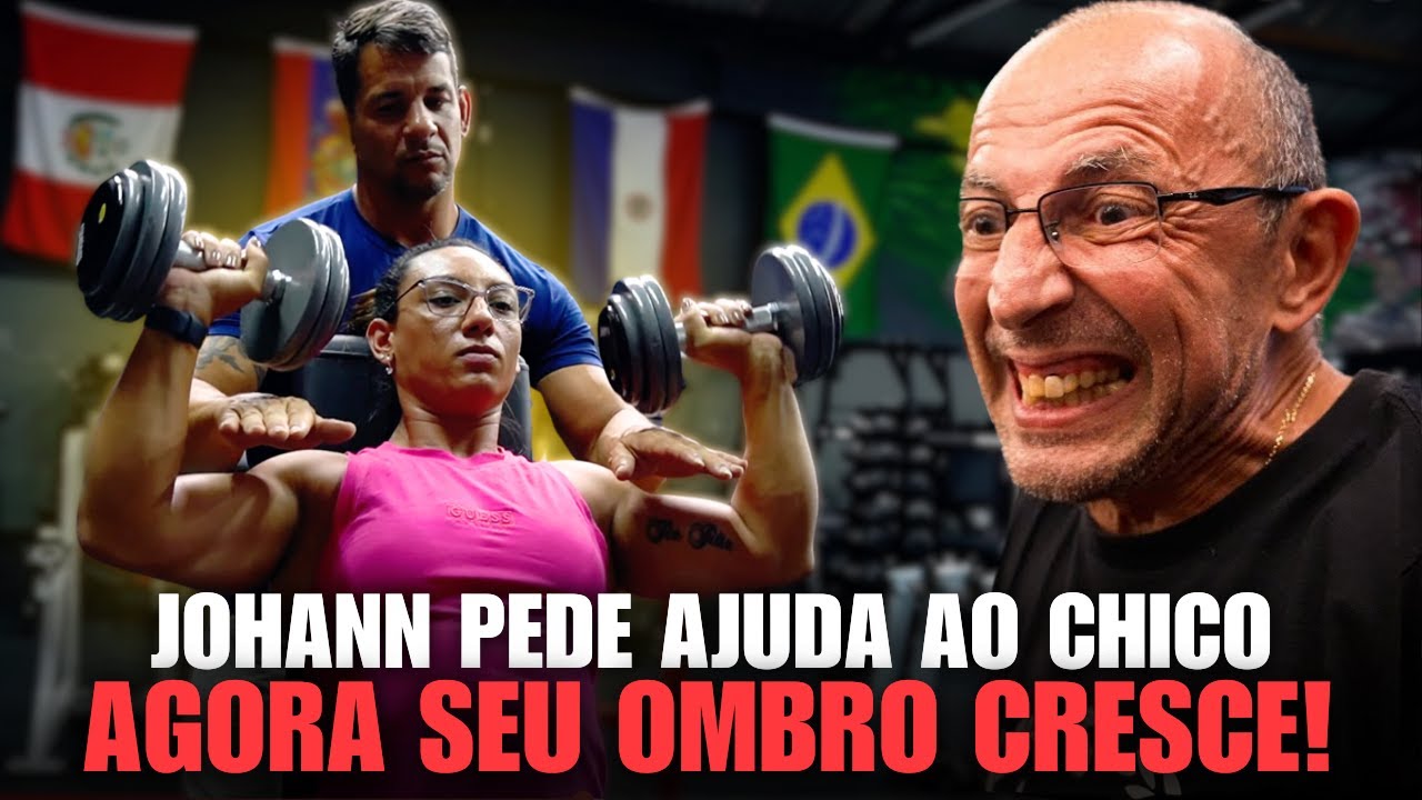 JOHANN E CHICO JUNTOS! COMO CRESCER SEUS OMBROS COM 4 EXERCICIOS INÉDITOS