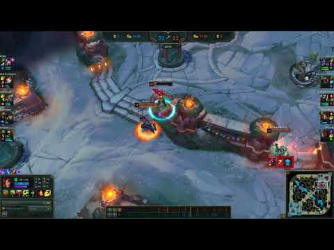 Urgot vs Zyra, Ulti ''R'' Urgot