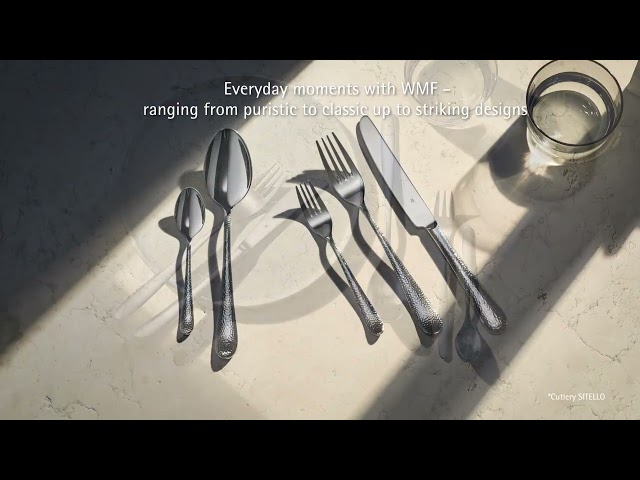 Video Teaser für WMF Boston Cutlery Value Set by WMF, Ergonomic Feel