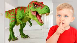 Download lagu DINOSAURS CAME ALIVE! 🦖 Oliver’s Toy World & Magic Adventures mp3