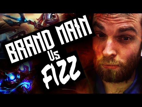 Brand Dominates Vs Fizz - Season 8 Gameplay Patch 8.11