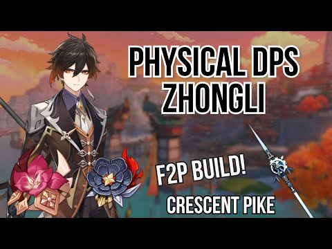 ZHONGLI IS STILL A GREAT DPS - Zhongli Physical Damage Build Guide Showcase | Genshin Impact [AR 49]
