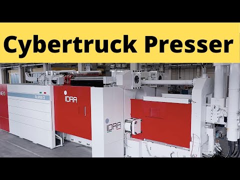 Tesla's Cybertruck Giga Press Is 8,000 Tons