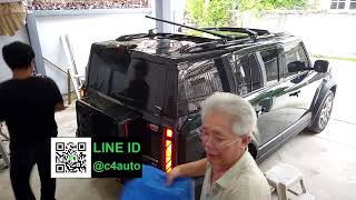 แร็คหลังคาแครี่บอย535 ใส่รถjeacoo