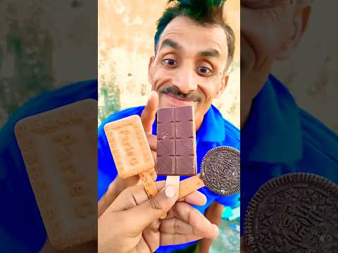 Dairy milk chocolate 🍫 aur Oreo biscuit 🍪#parle_g#shortsviral